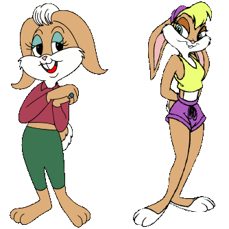 Honey Bunny, Lola Bunny, Looney Tunes