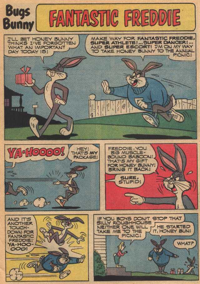 Fantastic Freddie (From Bugs Bunny # 149, May 1973)