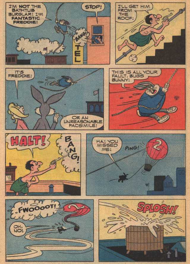 Fantastic Freddie (From Bugs Bunny # 149, May 1973)