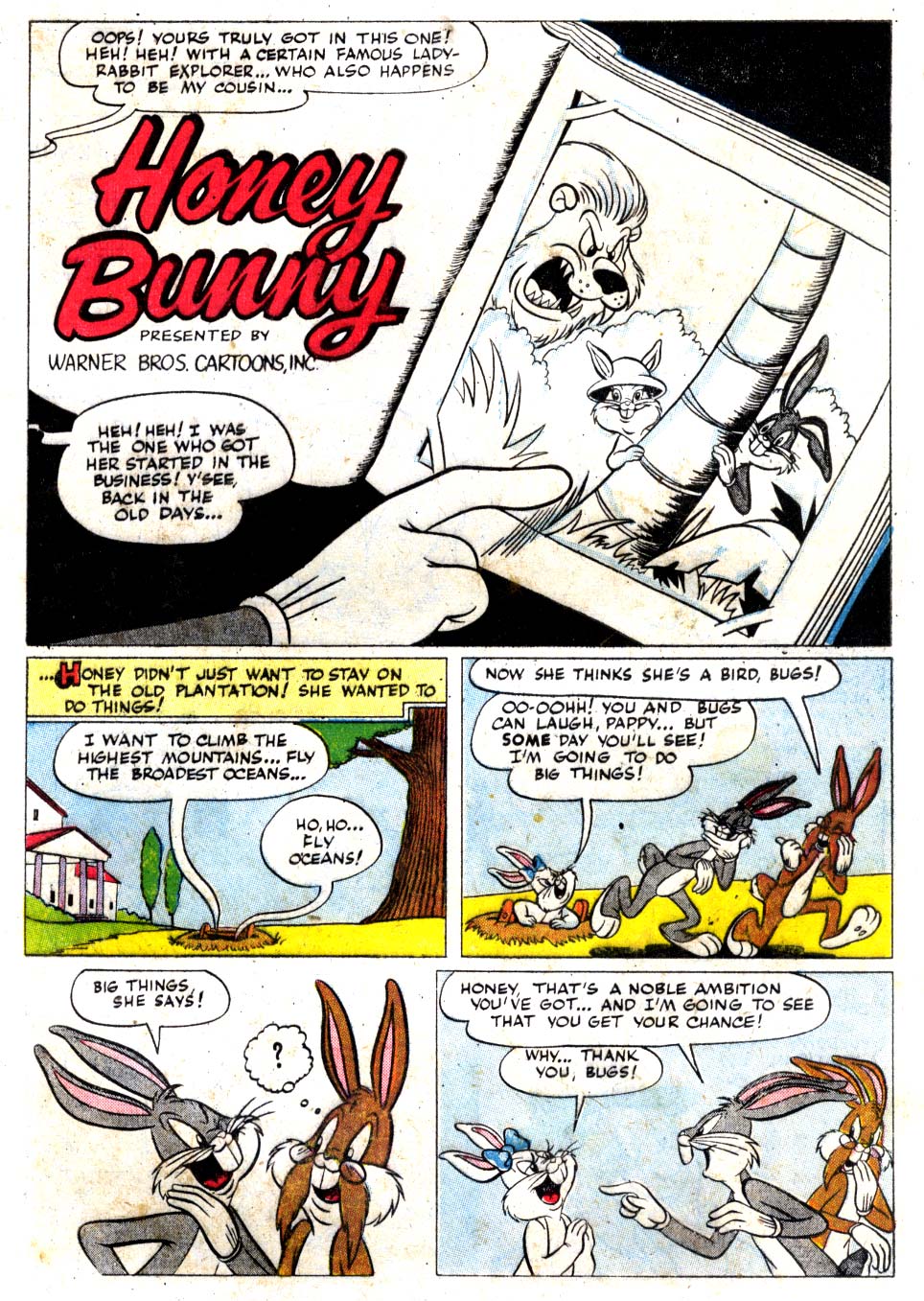 Honey Bunny (z zeszytu Bugs Bunny's Album 1953)