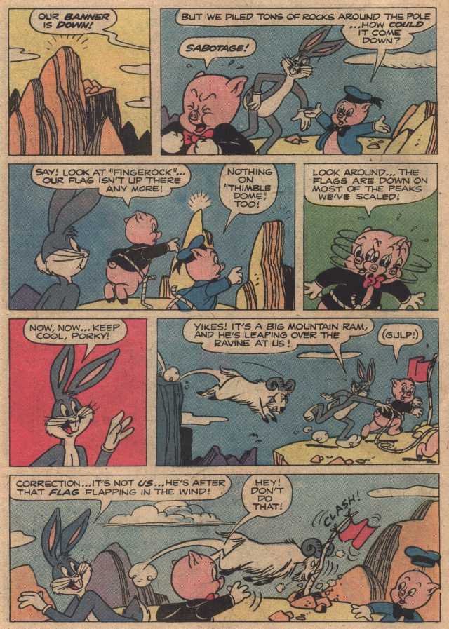 Peril Pass (z czasopisma Looney Tunes 14, czerwiec 1977)