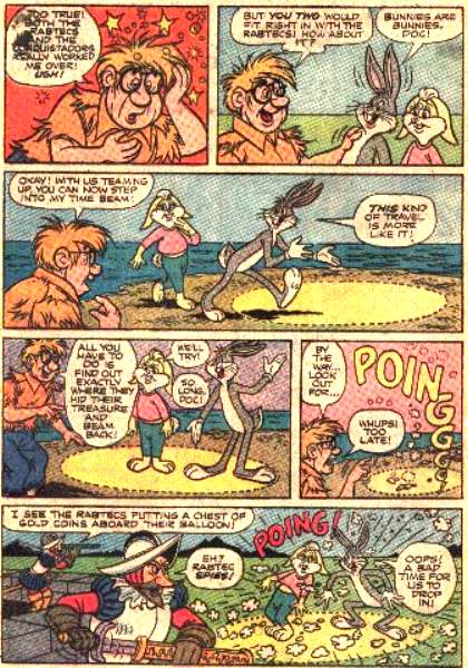 Rabtec Treasure Hunt (z czasopisma Bugs Bunny nr 182, marzec 1977)