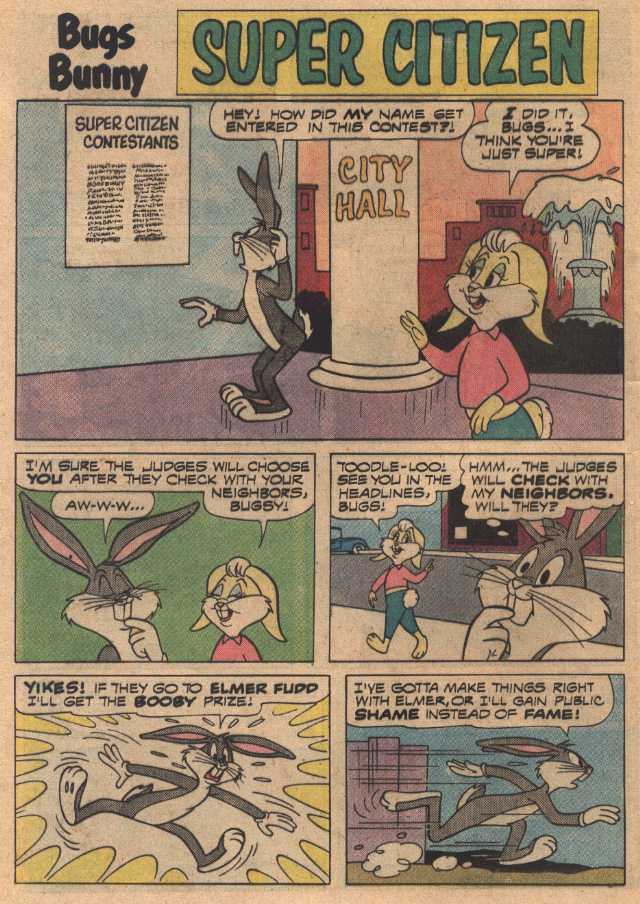 Super Citizen (From Bugs Bunny #141 March 1972)