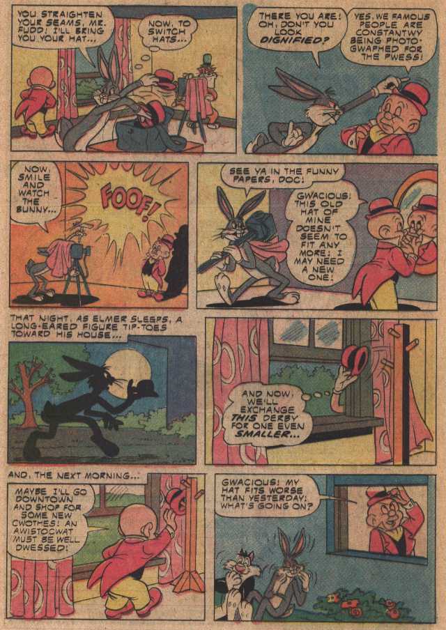 Swell Fellow Fudd (From Bugs Bunny #163 May, 1975)