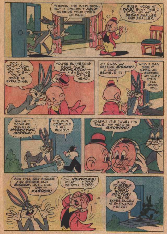Swell Fellow Fudd (From Bugs Bunny #163 May, 1975)