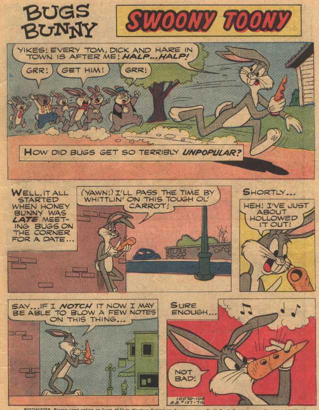 Swoony Toony (z czasopisma Bugs Bunny nr 137, wrzesieÅ„ 1971)