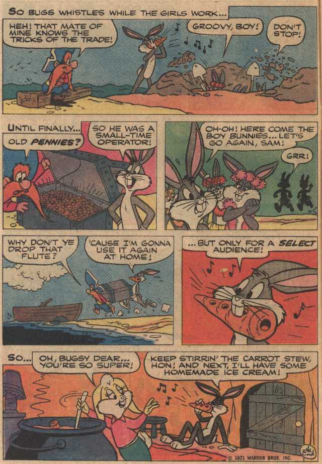 Swoony Toony (z czasopisma Bugs Bunny nr 137, wrzesień 1971)