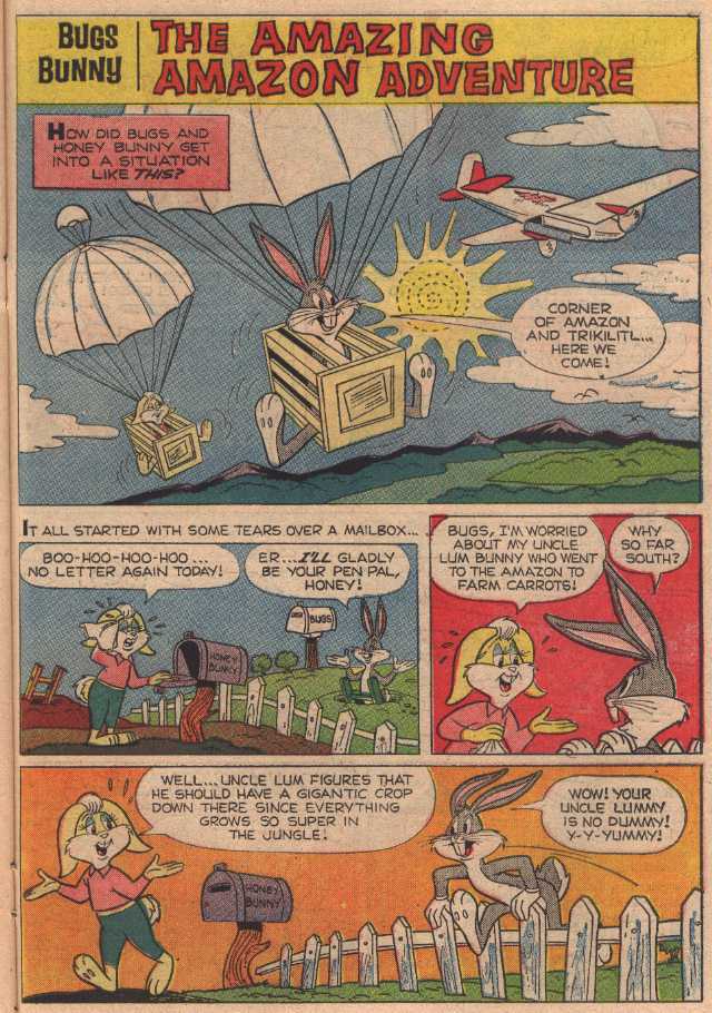 The Amazing Amazon Adventure (z czasopisma Bugs Bunny nr 115, styczeÅ„ 1968)