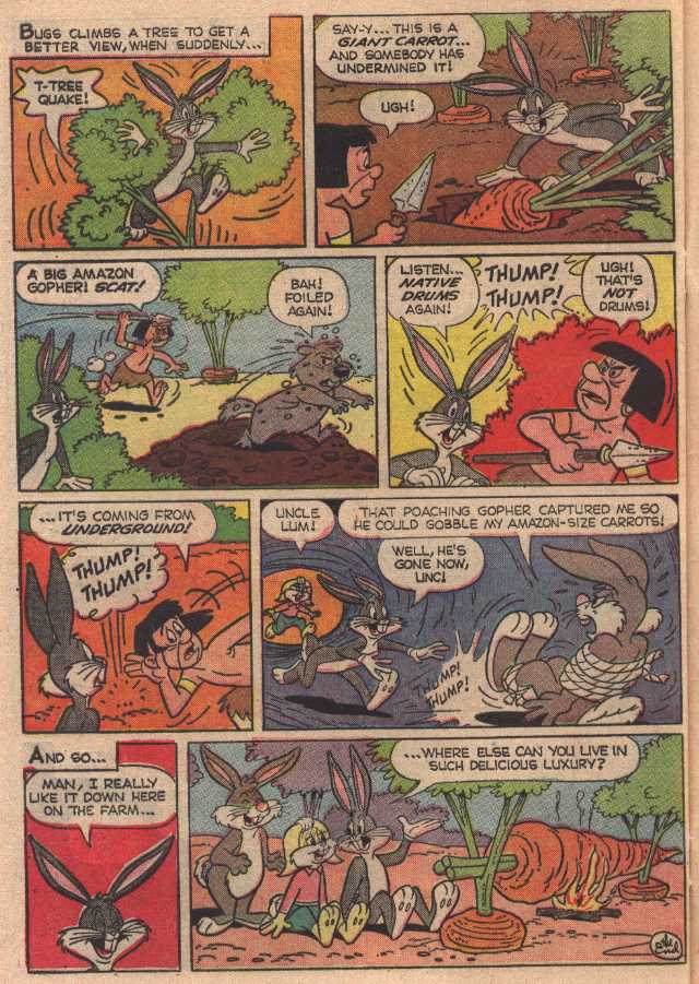 The Amazing Amazon Adventure (From Bugs Bunny #115 January 1968)