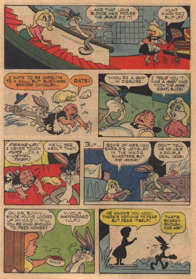 The Girl from B. U. N. N. Y. (Bugs Bunny #109 January, 1967)
