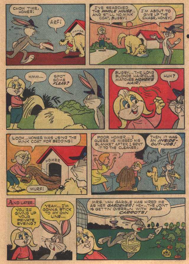 The Girl from B. U. N. N. Y. (z czasopisma Bugs Bunny nr 109, styczeÅ„ 1967)
