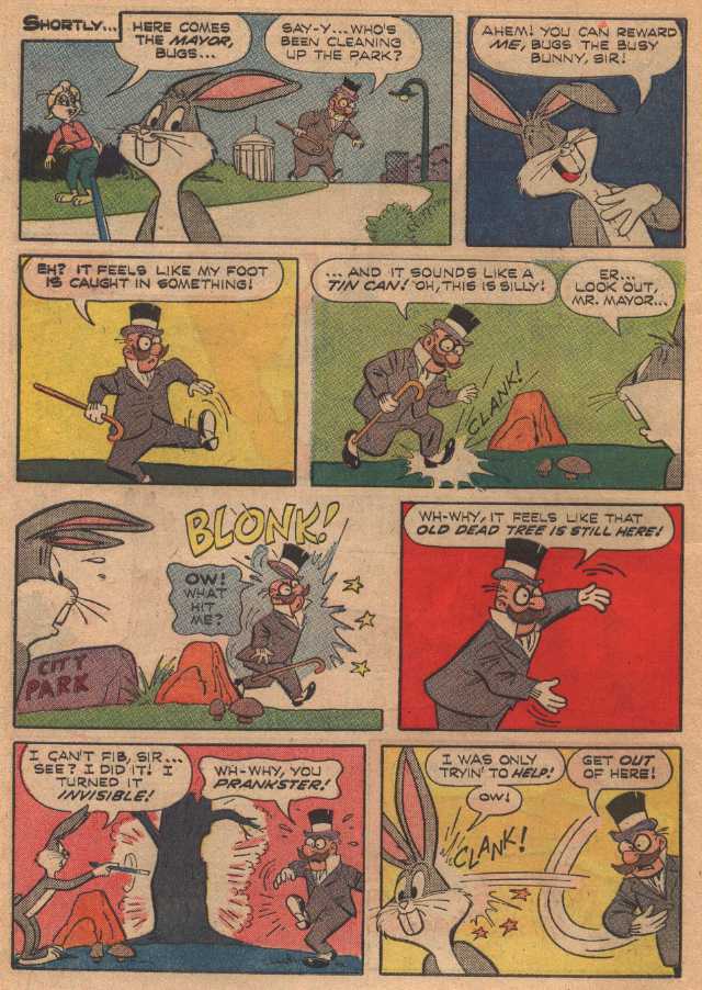 The Menace of Magic (From Bugs Bunny #112, July 1967)