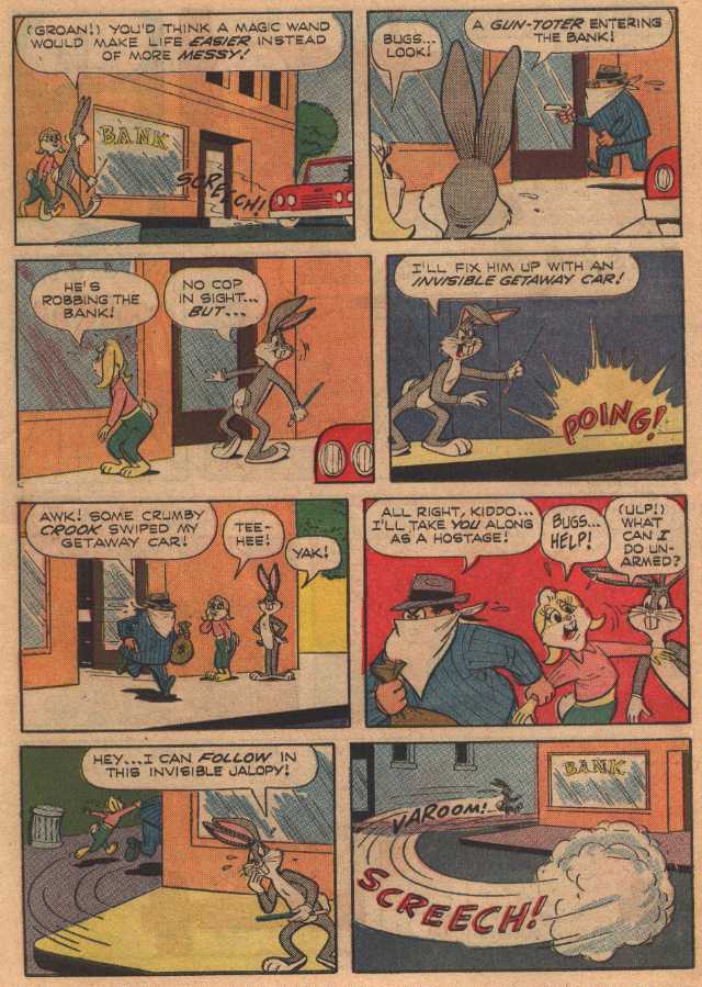 The Menace of Magic (From Bugs Bunny #112, July 1967)
