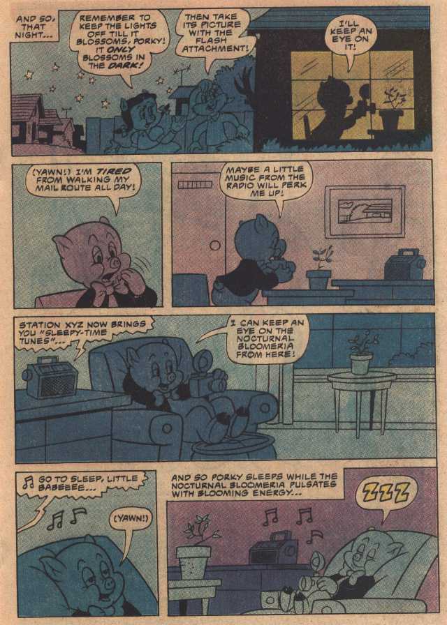 The Plant Sitter (z czasopisma Looney Tunes nr 32, czerwiec 1980)