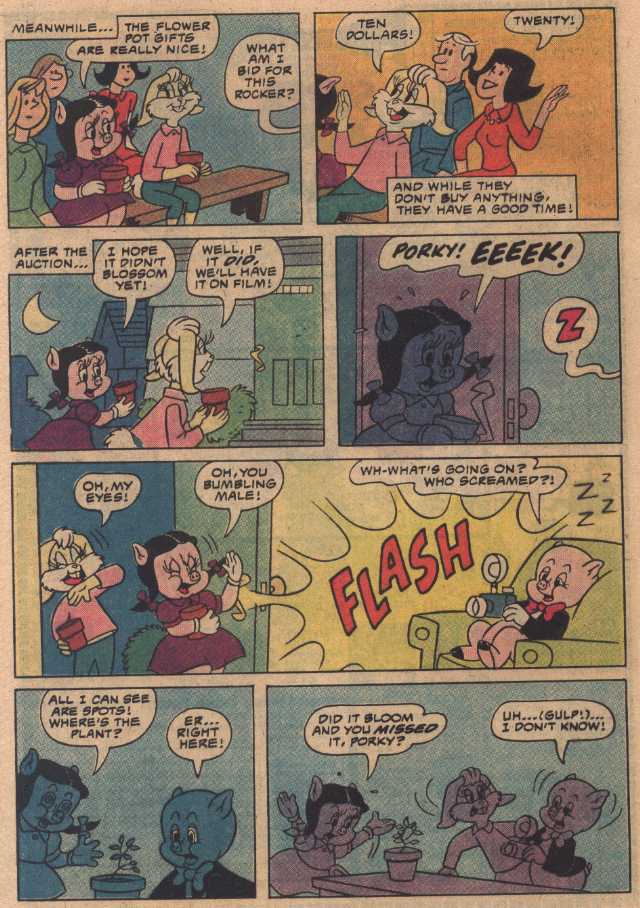 The Plant Sitter (z czasopisma Looney Tunes nr 32, czerwiec 1980)