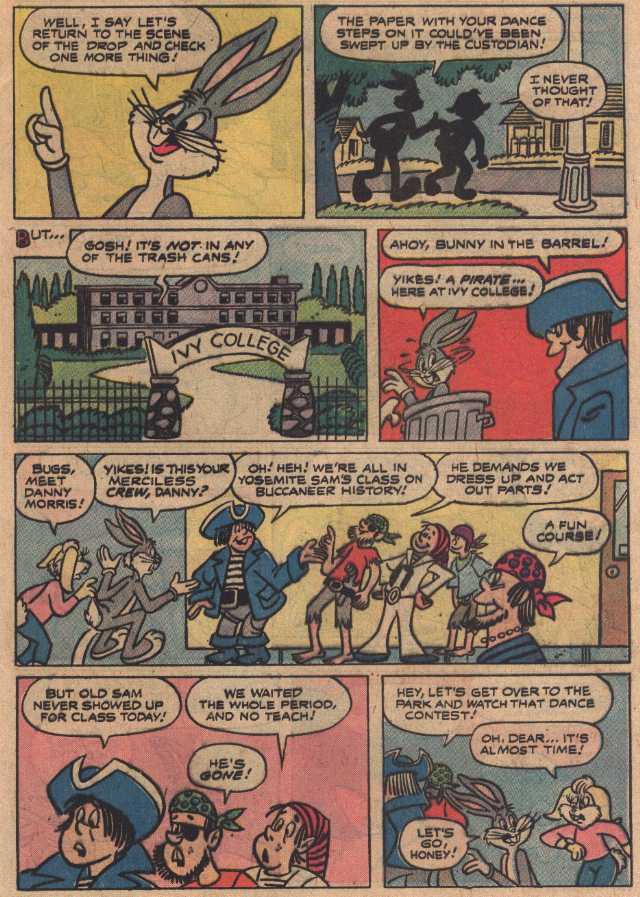 The Stolen Steps (z czasopisma Looney Tunes nr 12, luty 1977)