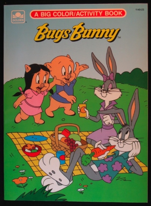 Cover of a coloring book
