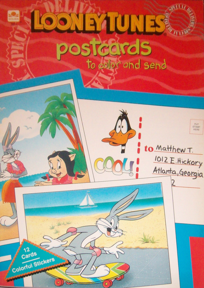 Postcards to color and send