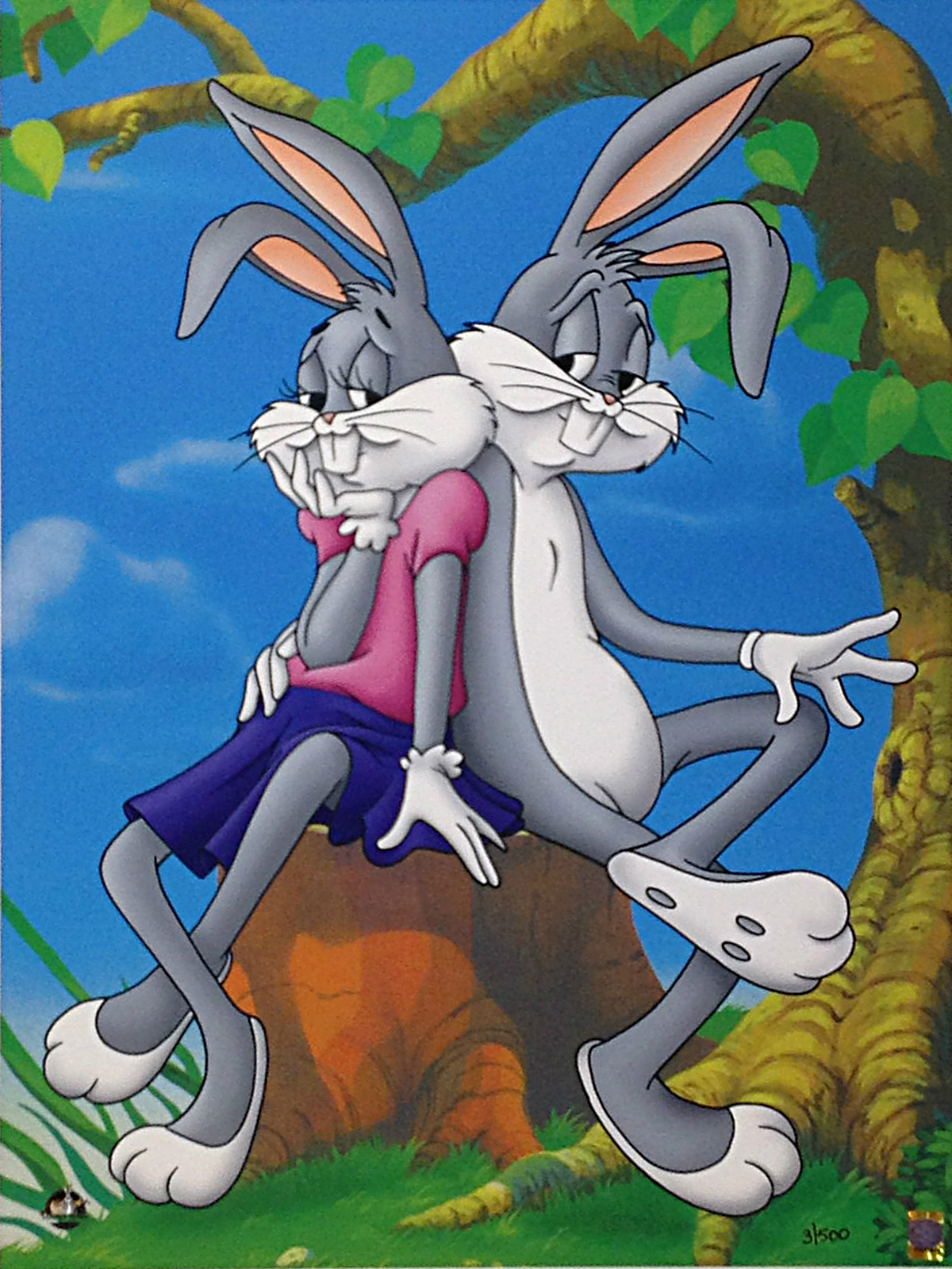 Bugs Bunny and Honey Bunny