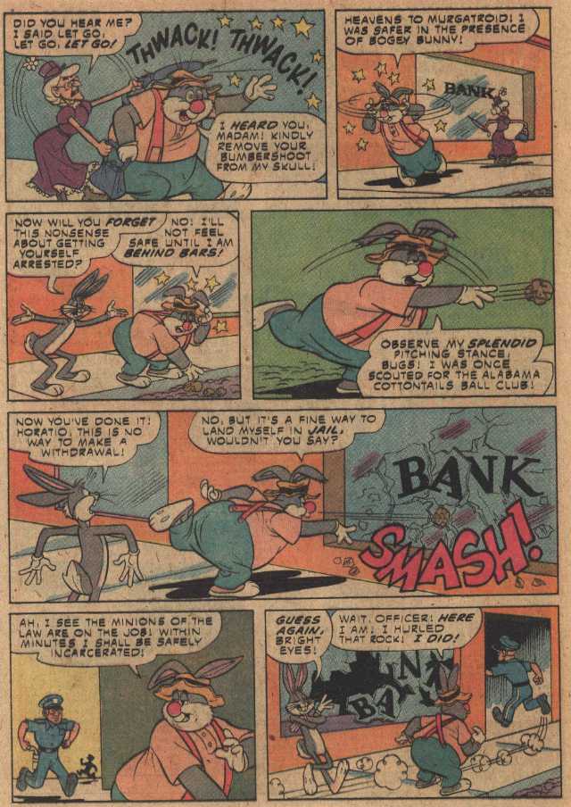 A present from Bogey (From Bugs Bunny 164, July, 1975)